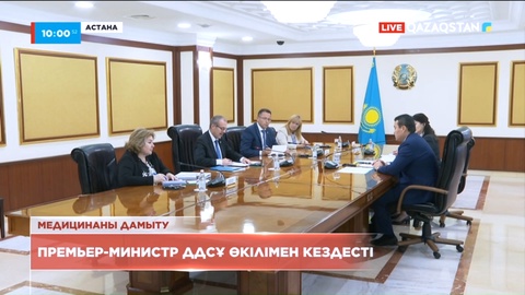 Премьер-Министр ДДСҰ өкілімен кездесті