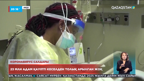 АҚШ-та 23 млн адам коронавирус белгілерінен арыла алмай жүр