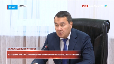 Үкімет басшысы Дүниежүзілік мұнай кеңесінің президентімен кездесті