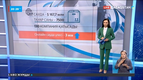 Елдегі электронды сауданың үлесі 4 жылда 3 есе өсті