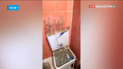 Өскеменде заңсыз алкоголь шығарған 3 цех анықталды