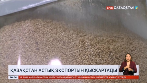 Қазақстан астық экспортын қысқартады