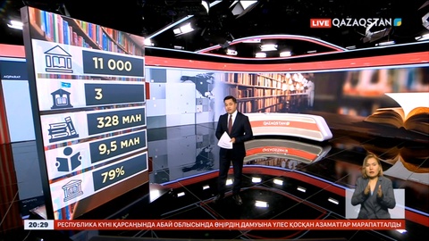 Кітапханашылардың айлығы 100%-ға көтеріледі