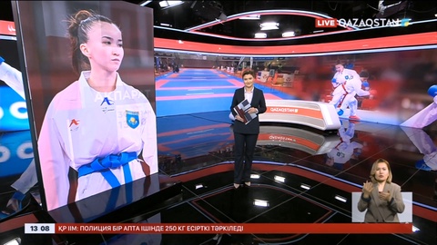 Мөлдір Жаңбырбай каратэден әлем чемпионы атанды