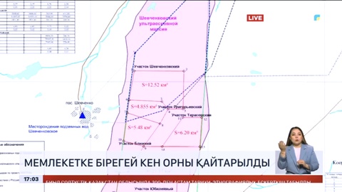 Мемлекетке бірегей кен орны қайтарылды