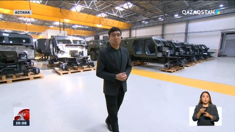 Отандық қорғаныс өнеркәсібі: Президент бронды техника шығаратын зауыттың жұмысымен танысты