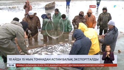 Балық өнімдері әлемнің 21 еліне экспортталып жатыр