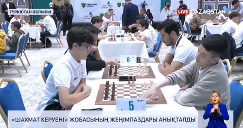 Түркістанда «Шахмат керуені» жобасының финалы өтті