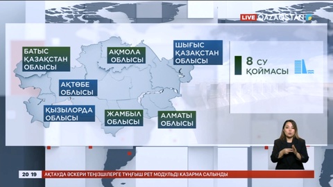 Қазақстанда 2027 жылға қарай қосымша 20 жаңа су қоймасы салынады