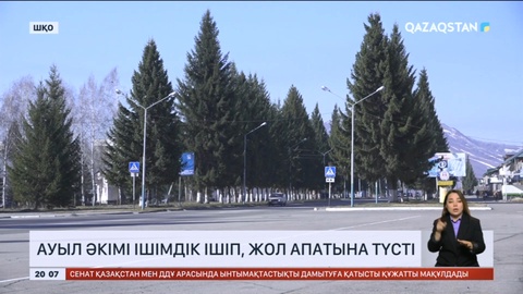 Шығыс Қазақстанда ауыл әкімі ішімдік ішіп, жол апатына түсті