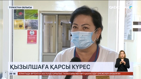 Өңірлерде қызылшаға қарсы күрес жүріп жатыр