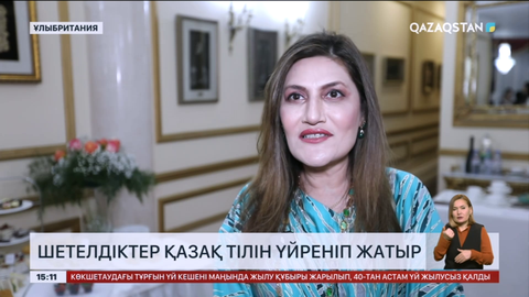 Лондонда шетелдіктер қазақ тілін үйреніп жүр