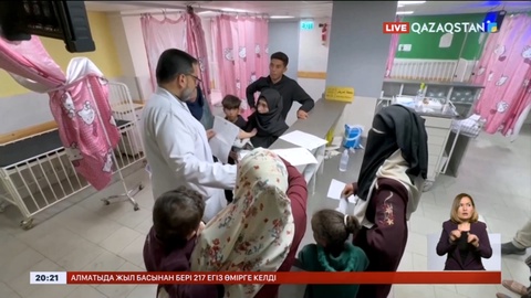 Газа секторындағы балалар арасында жұқпалы аурулар тарай бастады