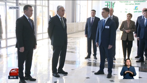 Қасым-Жомарт Тоқаев Астананың өндіріс орындарын аралады