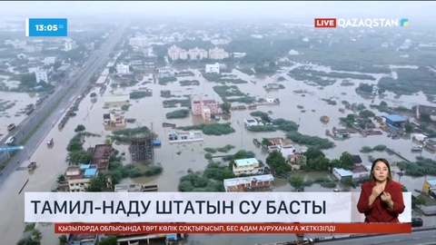 Тамил-Наду штатын су басты