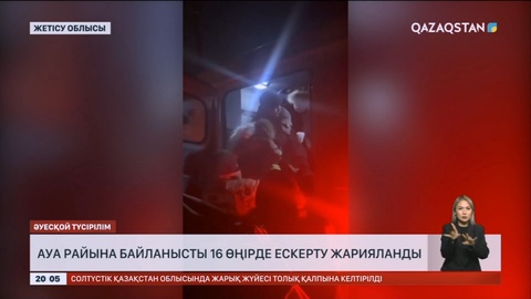 Еліміз бойынша 16 өңірде дауылды ескерту жарияланды