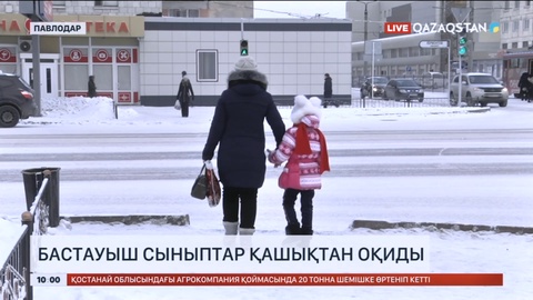 Павлодарда бастауыш сыныптар қашықтан оқиды