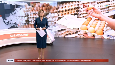 Мереке қарсаңында жұмыртқа бағасының негізсіз көтерілмеуі үшін күнделікті мониторинг жүргізеді