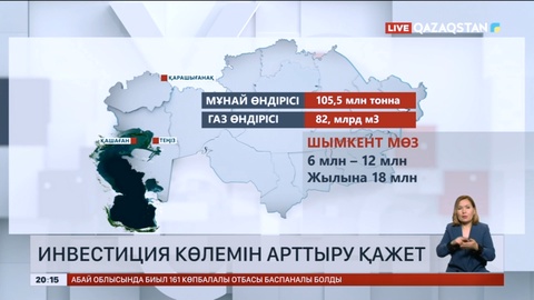 Еліміз мұнай-газ саласына 37 млрд АҚШ доллары көлемінде инвестиция тартуды көздейді
