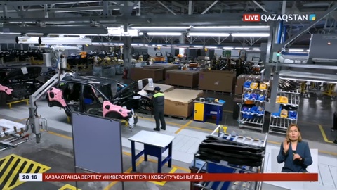 Биыл елімізде жалпы құны 3 трлн 300 млрд теңге болатын көлік құрастылған