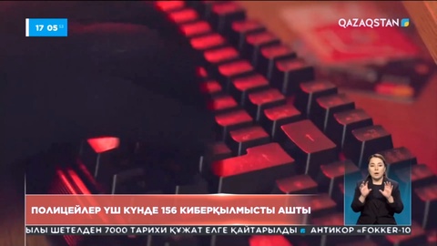 Елімізде полицейлер үш күнде 156 киберқылмысты ашты