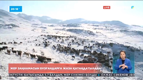 Жер заңнамасын бұзғандарға заң қатаңдатылады