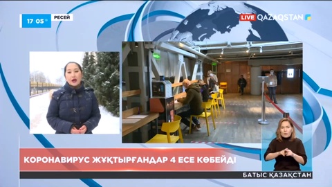 Ресейде коронавирус жұқтырғандар 4 есе көбейді