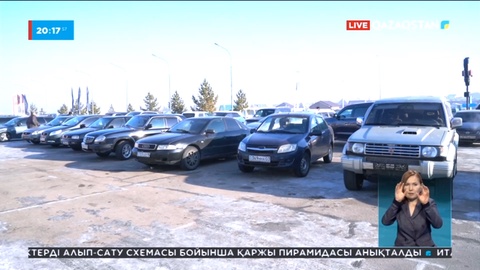 Ақмола облысында 83 жастағы зейнеткер шетелдік көлігін заңдастырды