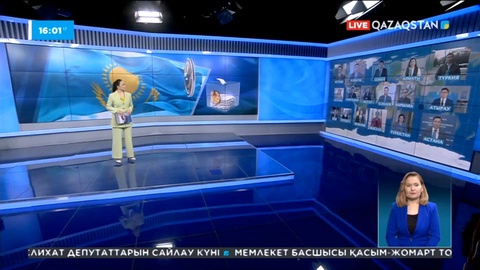 Ұлттық арна тілшілері сайлауға қатысты ақпаратты сағат сайын таратып жатыр