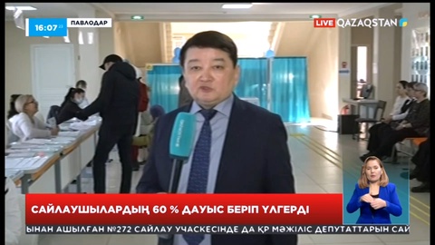 Дауыс беру белсенділігі бойынша Павлодар көш бастап тұр