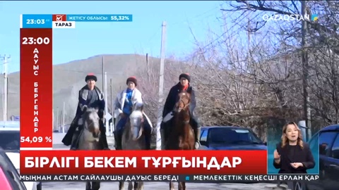 Таразда сайлау қарсаңында ұлттық спорт түрлерінен сайыс ұйымдастырылды