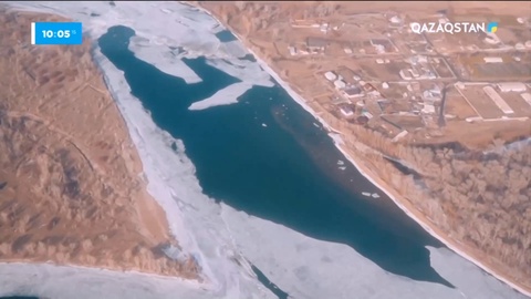 Семейде су тасқыны болуы мүмкін деген аумақтарды тікұшақпен бақылады