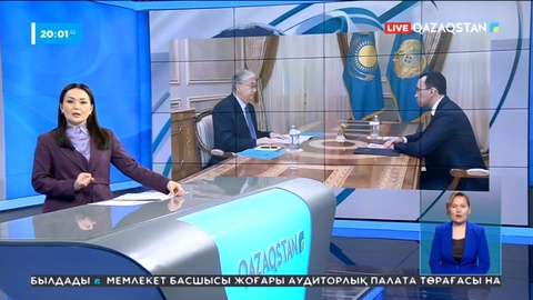 Мемлекет басшысы Сенат төрағасы Мәулен Әшімбаевты қабылдады