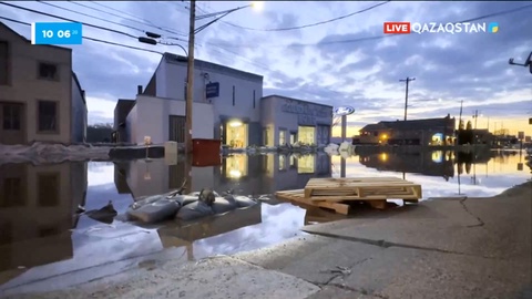 АҚШ-та бірнеше қаланы су басты