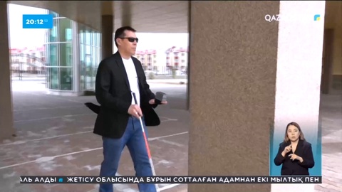 Петропавлдық оқушылар зағип жандарға арналған білезік жасап шығарды