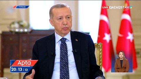 Түркия президенті Режеп Тайып Ердоған халық алдына қайта шықты