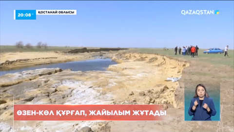 Қостанай облысында өзен-көл құрғап, жайылым жұтады