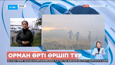 Ресейдің 18 өңірінде орман өрті дес бермей тұр