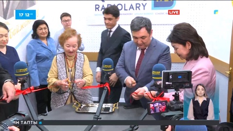 Алматыда дауылпаз диктор Әнуарбек Байжанбаев атындағы студия ашылды