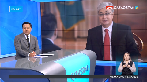 Президент Қытай телеарнасына сұхбат берді