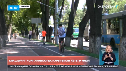 Самокатты жалға беруші компаниялар ел нарығынан кетуі мүмкін