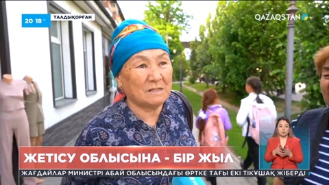 Жетісу облысының бір жылдағы дамуы туралы тұрғындар пікірі