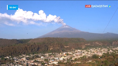 Мексикада жанартау атқылай бастады