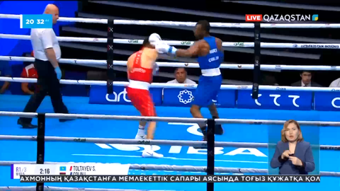 Бокс: Санатәлі Төлтаев маврикиялық боксшыға есе жіберді