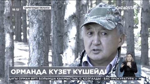 Қарағандылық орманшылар күзетті күшейтті