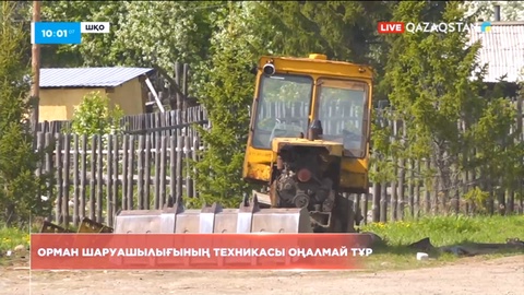 Риддер орман шаруашылығының материалдық базасын дереу жаңарту керек