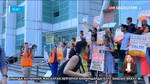 Англияда үшінші күн қатарынан дәрігерлер ереуілі жалғасып жатыр