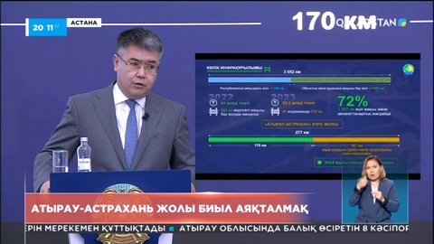 Атырау-Астрахань жолы биыл қолданысқа беріледі