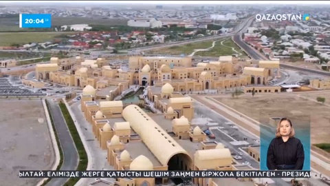 Президент Қасым-Жомарт Тоқаев Қожа Ахмет Ясауи кесенесіне зиярат етті