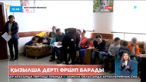 Қостанай облысында қызылша дерті өршіп барады